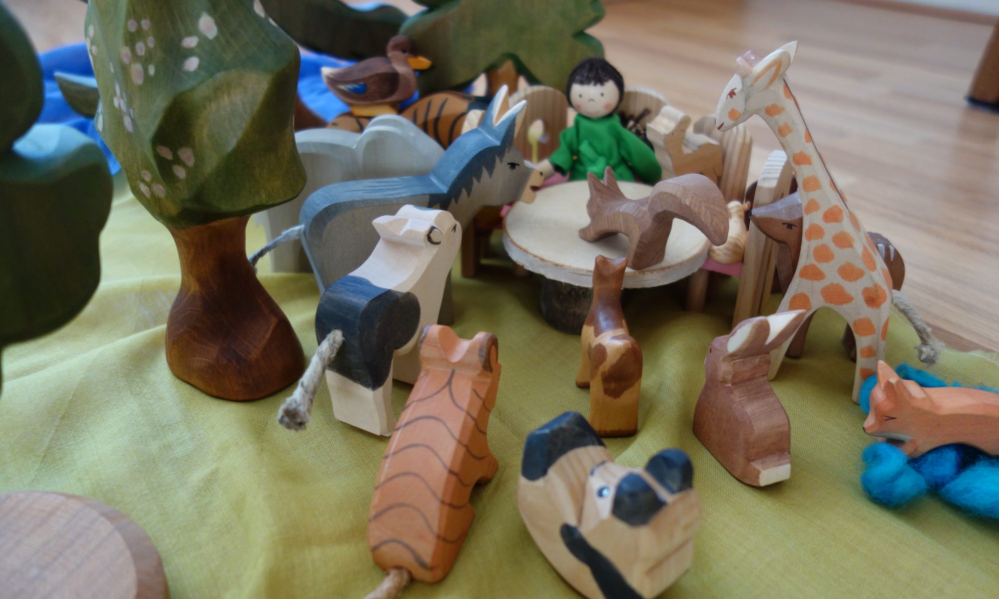 Dieren om tafel